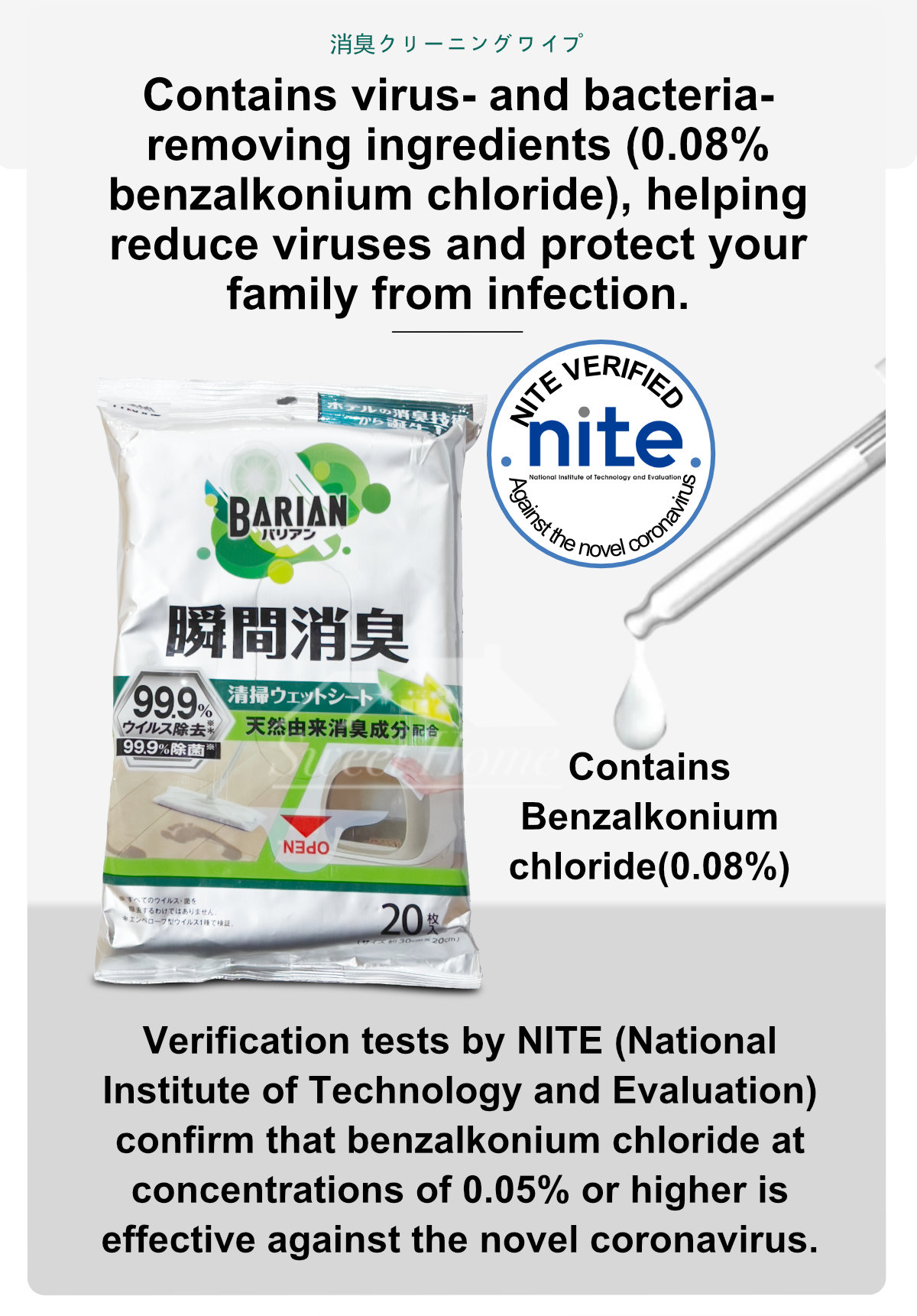 Japan Condor Deodorizing Cleaning Wipes-6